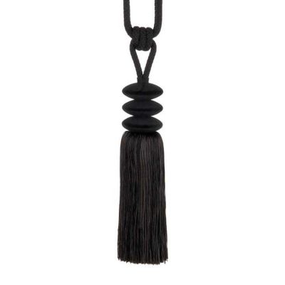 Opus pebble tieback Black
