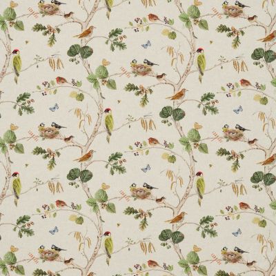 Woodland Chorus Linen/Multi