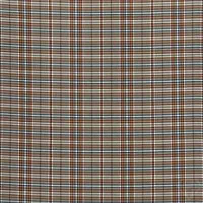 Cottingley Burnt Sienna Woven Check