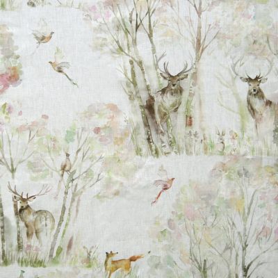 Enchanted Forest Printed Fabric Natural