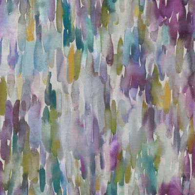 Azima Printed Velvet Fabric Indigo