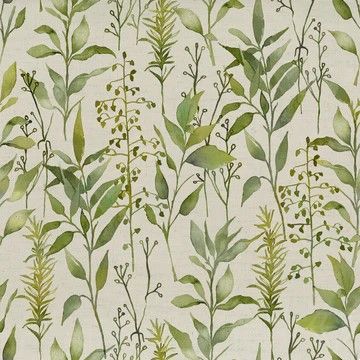 Aberduna Printed Cotton Fabric Linen